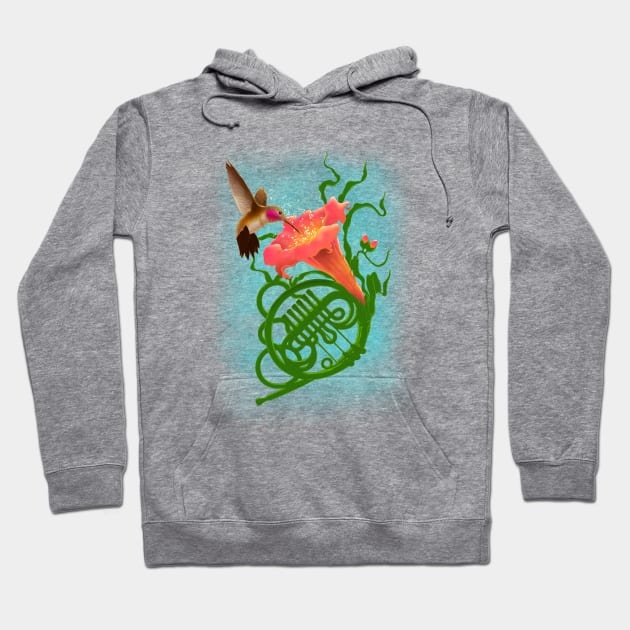 Musical Nectar Hoodie by angrymonk